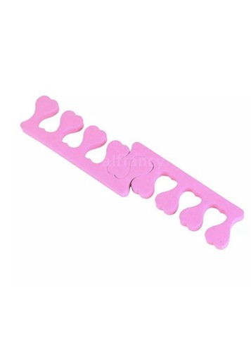 2 Pair/ 4 Pcs Toe Separator Sponges Manicure Pedicure Foot Nail Polish - Picture 3 of 5