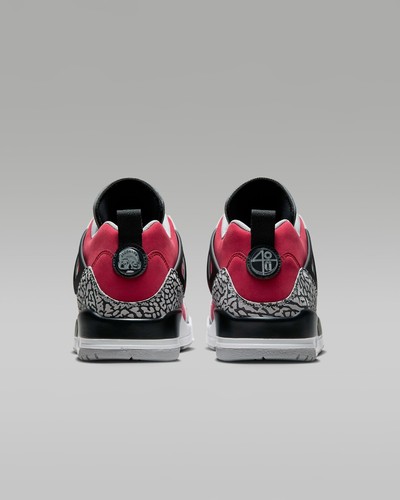 New Nike Jordan Spizike Low Shoes - Gym Red/ Grey (FQ1759-600) - Picture 5 of 7