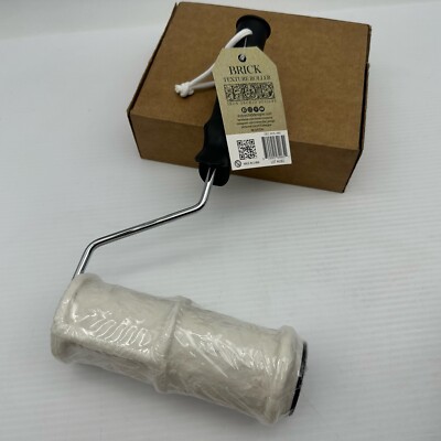 Iron Orchid Designs Decor Brick Texture Roller Tool DEC-ROL-BRI 7  Wide NEW