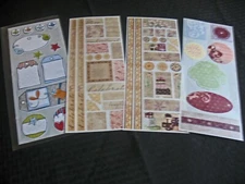 Creative Memories White Designs, Formal And Pastel Stickers