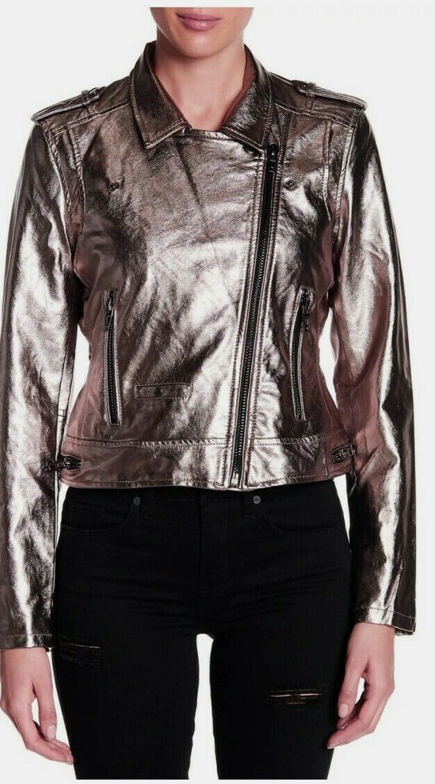 BLANK NYC Metallic Rose Gold Vegan 