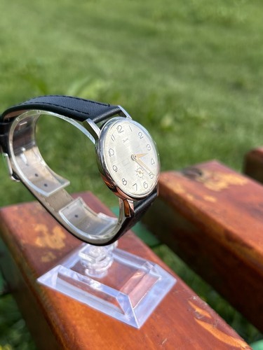 Vintage Watch ZIM Beautiful Soviet Made USSR Retro Mechanical Wristwatch 1970s - Picture 13 of 19