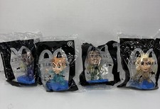 MCDONALD  S HAPPY MEAL TOYS 2021 MARVEL ETERNALS FIGURES LOT OF 4