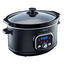 Digital Slow Cooker Ceramic Pot 3.5L Capacity Timer by Cooks Professional