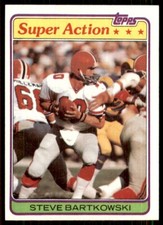 1981 Topps Set Break #42 Steve Bartkowski Atlanta Falcons