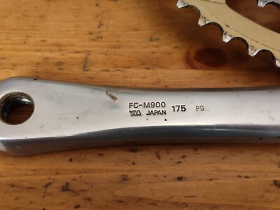 シマノ　初代XTR FC-M900 165mm 46-36-26 シマノ 初代XTR FC-M900 165mm 46-36-26 - メルカリ