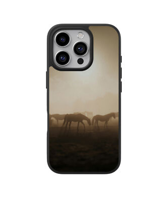 Sunny-Case 2D Case Handyhülle für iphone 15 PRO Ranch Horses Texas Nr.669 Stut