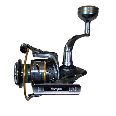 Tempo Persist Fishing Reels, Freshwater and Saltwater Spinning Reel, with Harder GV-5H Rotor, 7 + 1 Sealed Ball Bearing, Max Drag up to 30.9 LBs, Tempo Persist Fishing Reels, Freshwater and Saltwater Spinning Reel, with Harder GV-5H Rotor, 7 + 1 Sealed Ball Bearing, Max Drag up to 30.9 LBs,