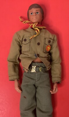 Vintage 1974 Kenner Boy Scout 9” Boy Doll Rare (BM)