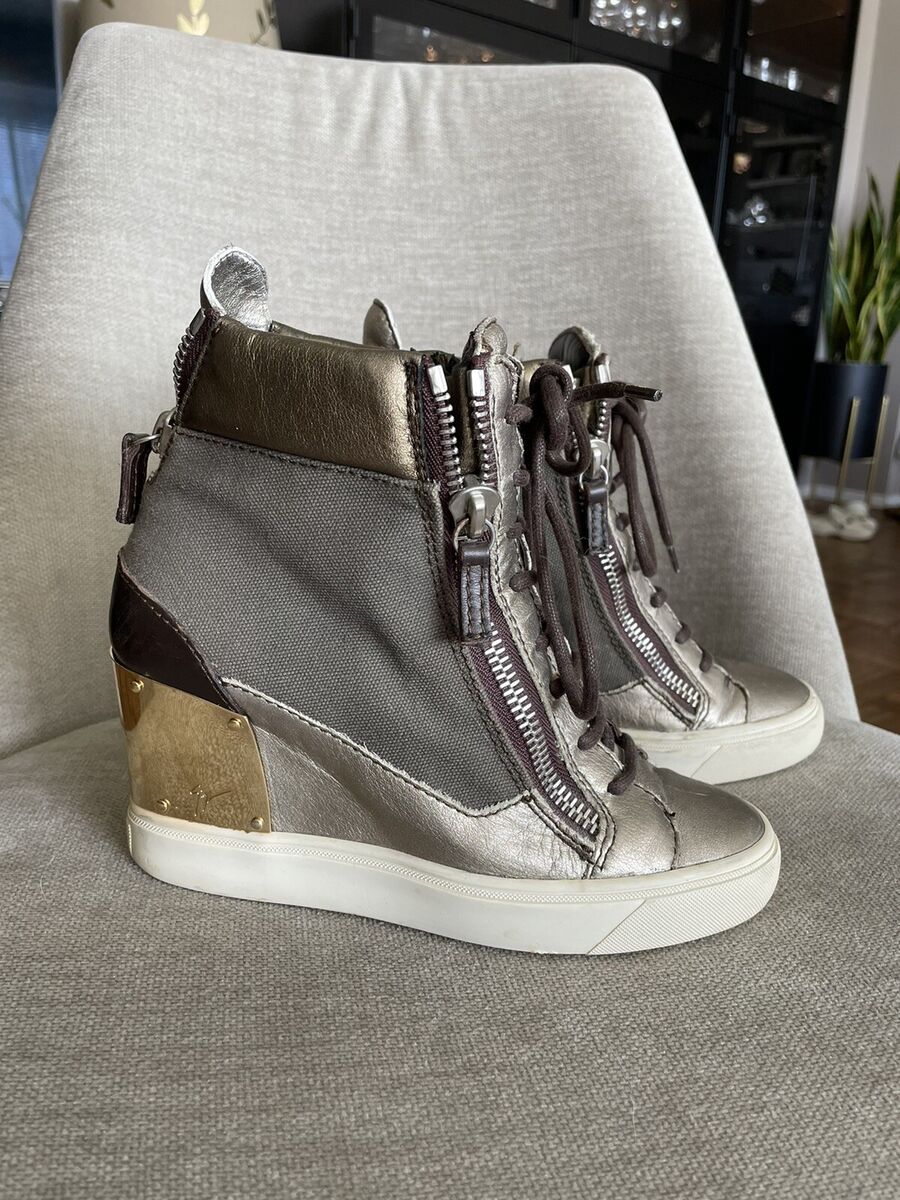 Giuseppe Zanotti Women's Wedged Sneakers Size 36.5 | eBay Giuseppe Zanotti Women's Wedged Sneakers Size 36.5 | eBay