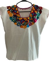 Mexican Embroidered Top