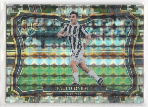 2017-18 Panini Select #253 Paulo Dybala Field Level Camo Prizm 3/20 Juventus