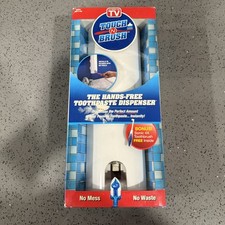 Touch N Brush Hands Free Toothpaste Dispenser As Seen on TV w/ Sonic Toothbrush
