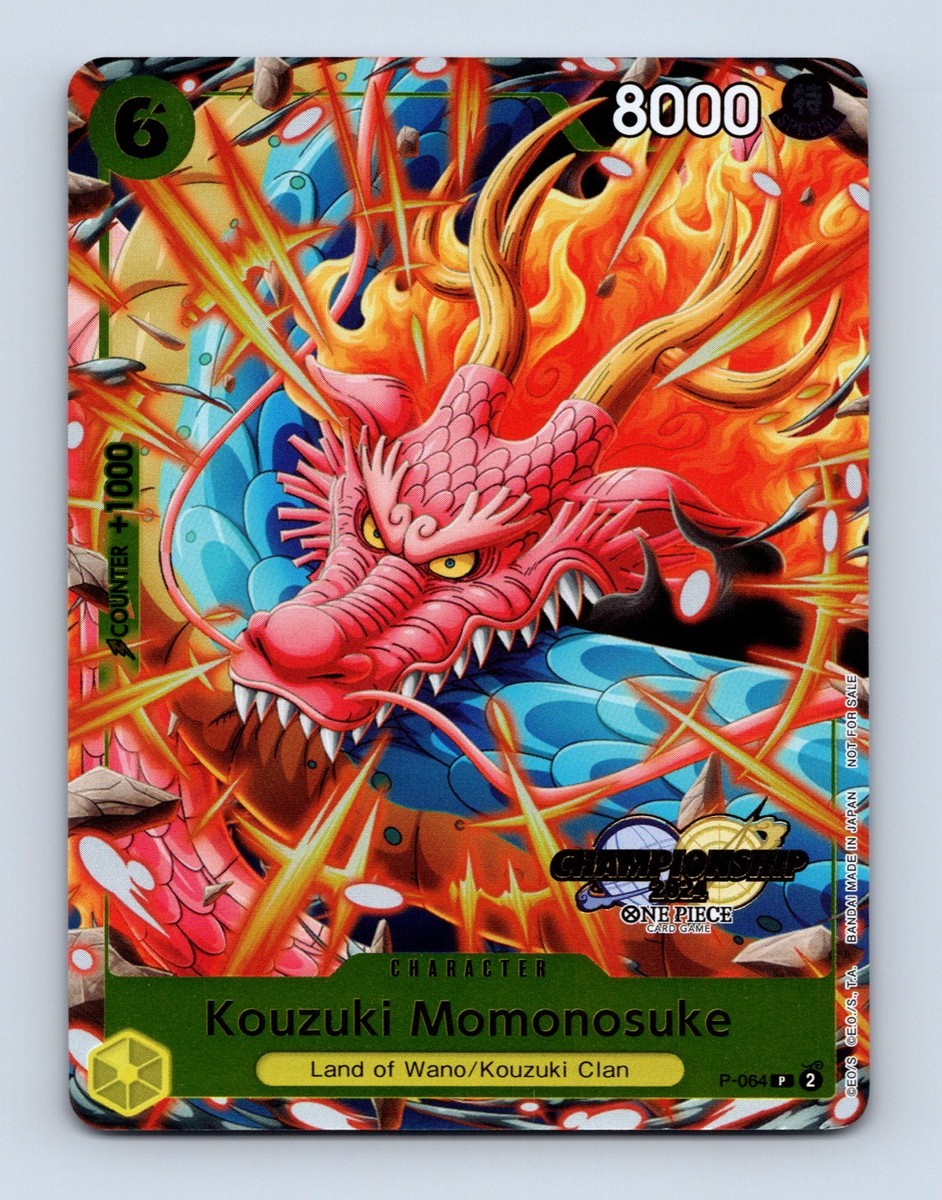 Kouzuki Momonosuke P-064 2024 Championship Tournament Promo Prize