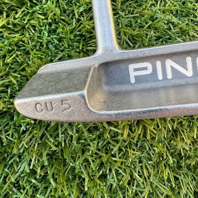 クラブ PING KARSTEN CU 5 TABASCO Ping Karsten CU5 Steel Shaft Blade Long Neck Putter 35.5