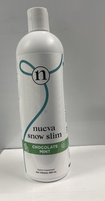 nueva Snow Slim Liquid collagen Chocolate Mint 15.2 fl oz Free Shipping    