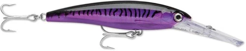 X-Rap Magnum 30 Fishing lure, 6.25-Inch, Purple Mackerel