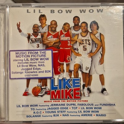 LIKE MIKE CD LIL BOW WOW MOTION PICTURE FILM 2002 SOUNDTRACK MOVIE MUSIC ALBUM