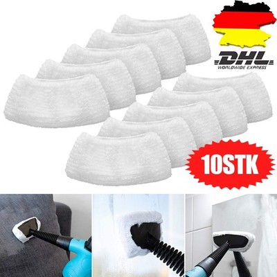 10PCS Cover Tücher Dampfreiniger Zubehör für KARCHER Easyfix SC1 SC2 SC3 Kärcher