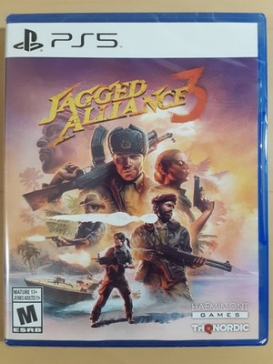 Jagged Alliance 3 PS5 Playstation 5 -Limited Run Games Misprint- Ships in a Box!