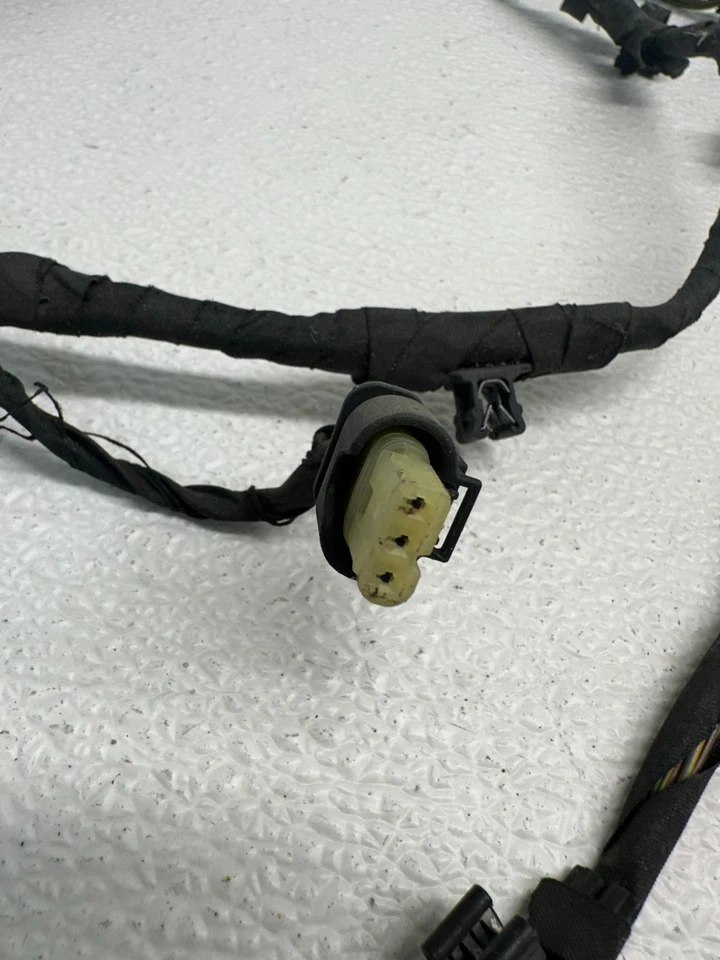 2011 2013 BMW 535I F10 XDRIVE FRONT BUMPER COVER WIRE WIRING HARNESS OEM 252209 - Image 4 of 4