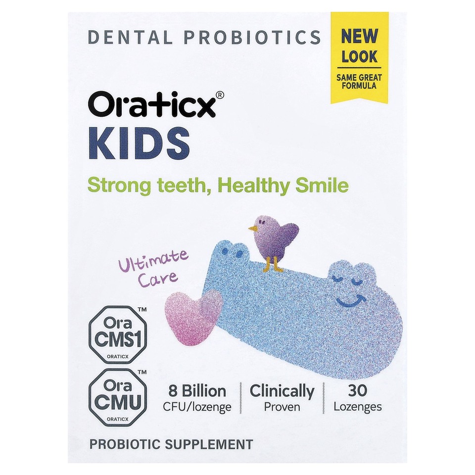 Kids, Dental Probiotics, Yogurt, 30 Lozenges