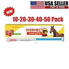 NEW In Box Paste Horse Dewormer Apple Flavor wormer Safe ingredients