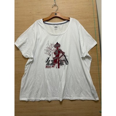 Star Wars Galaxys Edge Droid Depot L3-37 Graphic T-Shirt White 3X Disney Parks