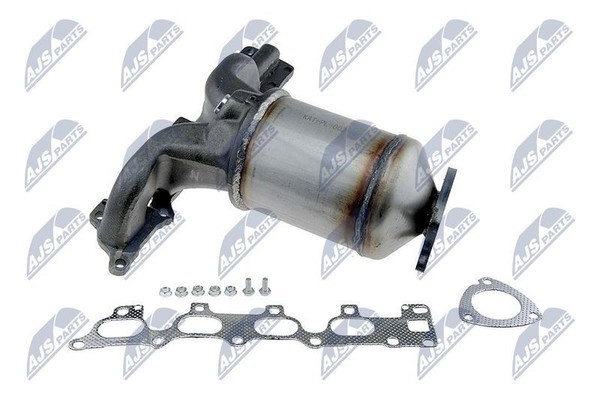 Katalysator MIT Schrauben + Dichtungen FÜR Opel Astra Meriva Vectra Zafira-image