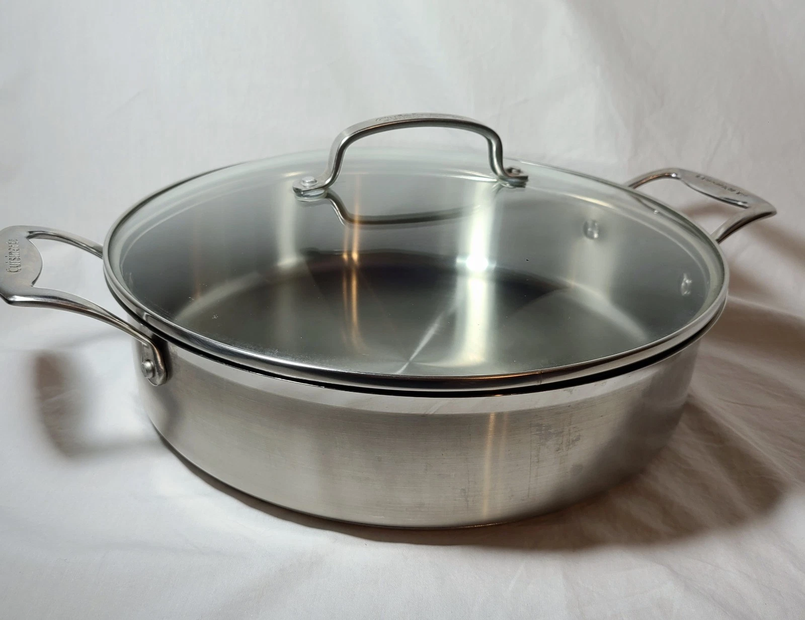 Cuisinart MultiClad Pro Stainless 3-Quart Casserole with Cover - Thumbnail 5
