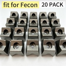 New 20Pcs Forestry Shredder Reversible Blades fit for Fecon VMX FMX36