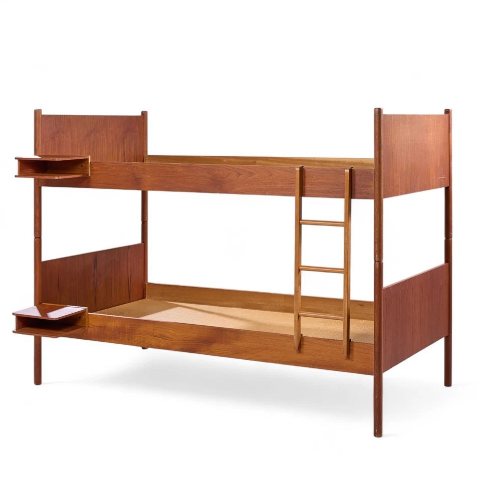 Litera noruega Westnofa Mid Century de teca Foto 3 de 4