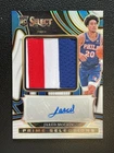 2024 Panini Select Prime Selections White Prizm Jared McCain 28/49 Patch Auto RC