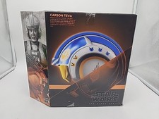 STAR WARS The BLACK Series Carson Teva Electronic HELMET NEW NIB   BOX DAMAGE