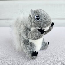 Folkmanis Mini Gray Squirrel Finger Puppet 4 1/2" Preschool Toddler Storytime