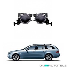 Set Nebelscheinwerfer Rechts Links Smoke Schwarz HB4 f�r BMW E60 E61 M-Paket