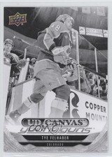 2024-25 Upper Deck Extended Series UD Canvas Young Guns Black Tye Felhaber 13og