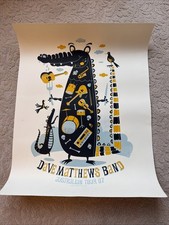 2007 Dave Matthews Band - Australia Concert Poster by Methane Never Hung