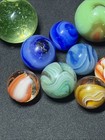 (x12) Vintage Premium Swirl Marbles Lot Akro? Peltier? Alley? — photo 10