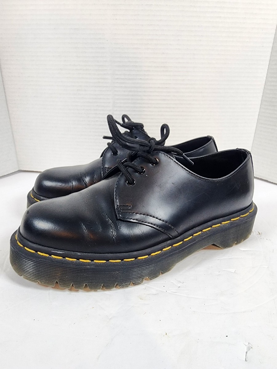 Doc Dr Martens 1461 Bex Smooth Leather Oxford Shoes Size 7 USM, 8