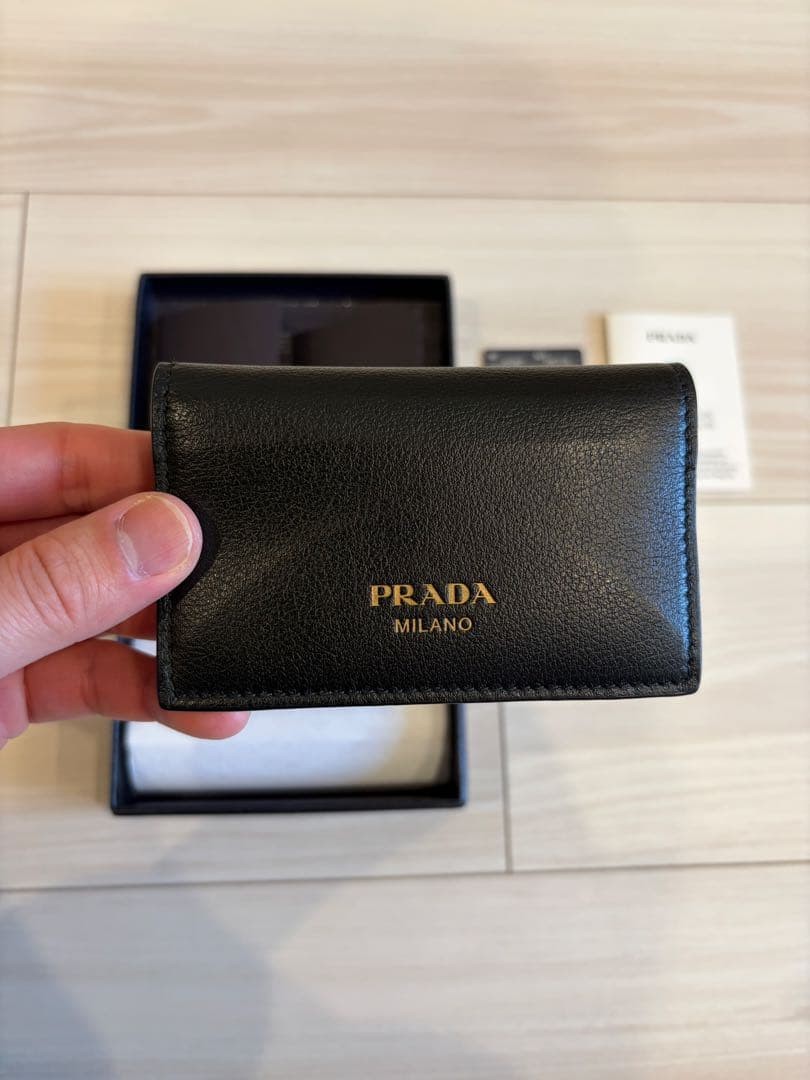 With Authenticity Certificate PRADA Soft Grain Bu… - image 3