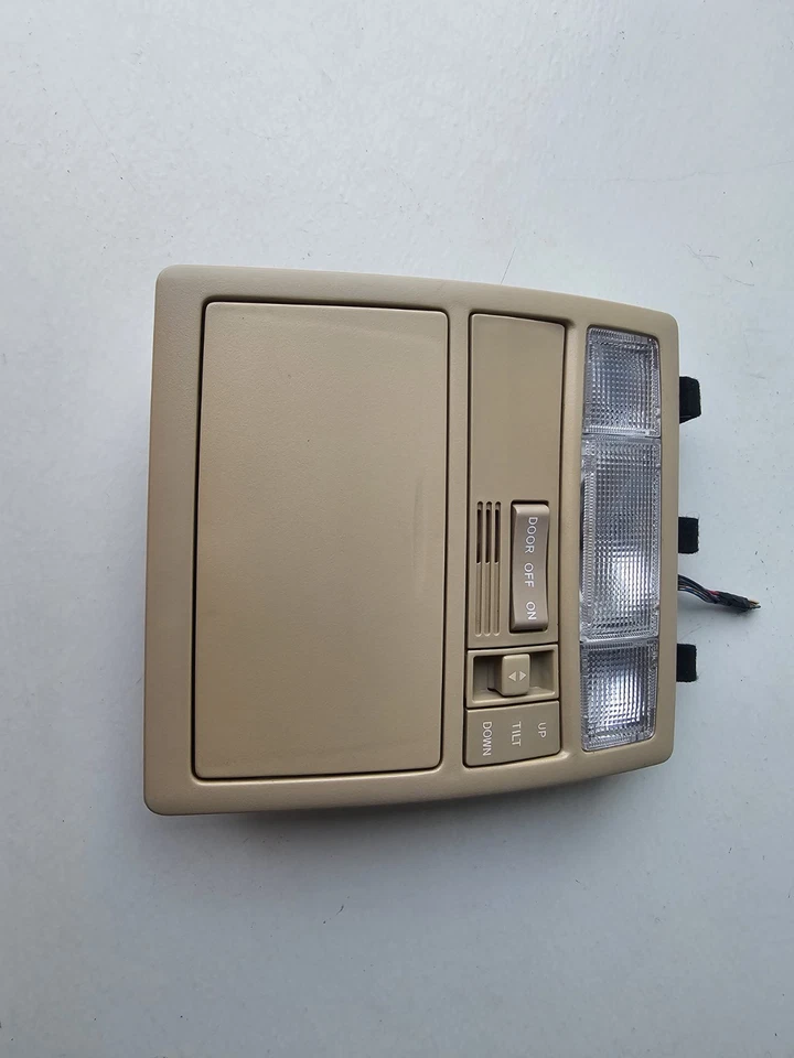 Interruptor de techo corredizo Toyota Camry Domelight OEM bronceado 2007 2008 2009 2010 2011 Foto 4 de 4