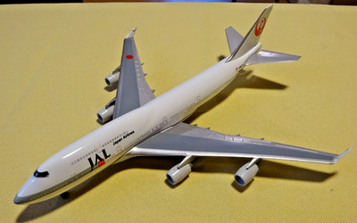 SCHABAK BOEING 747-400 JAL - JAPAN AIRLINES - JA8071 - 1:250 - METALL