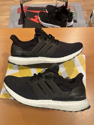 Size 9 - Men s Adidas UltraBoost 3.0 Core Black White BA8842 Sneaker Shoes