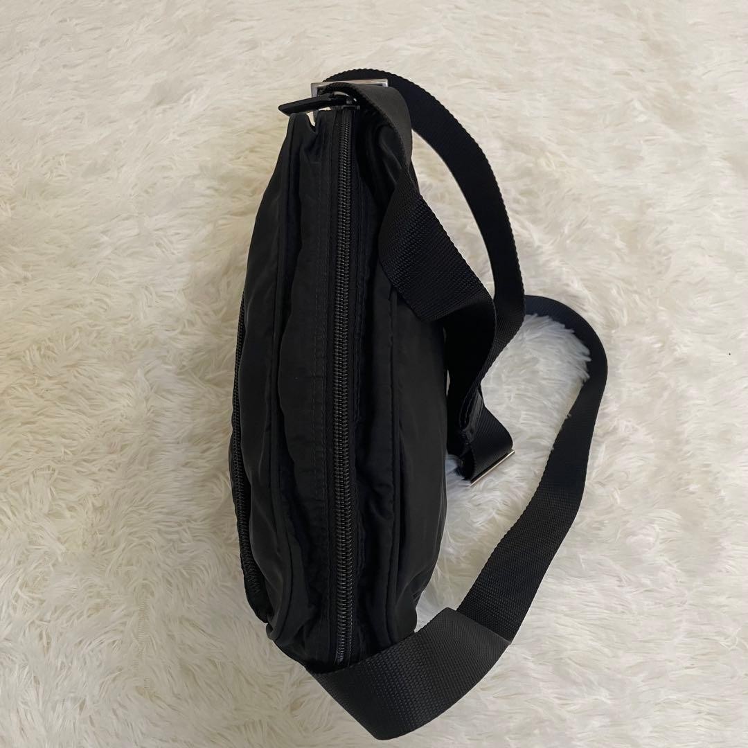 Excellent Condition PRADA Shoulder Bag Camera Bag Nylon Leather Triangle Logo thumbnail 12