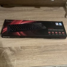 iHome IH-K301 Classic Corded Slim USB Desktop Keyboard NEW 