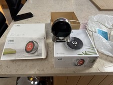 Google Nest Learning Thermostat 2nd Generation with Heatlink and Stand