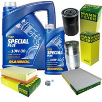 Mann Inspektionspaket 6L Mannol Special Plus 10W-30 FüR Audi A6 2.5 TDI