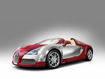 Cars 2010 bugatti veyron grand sport roadster 669 Art Print Poster 11x17