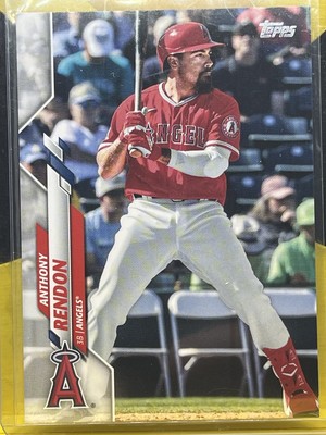 ANTHONY RENDON 2020 Topps Update #U-200 Advanced Stats Variation /300